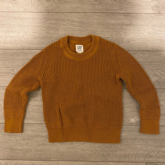 GAP Other - GAP KIDS XS (4/5) mustard yellow knit sweater